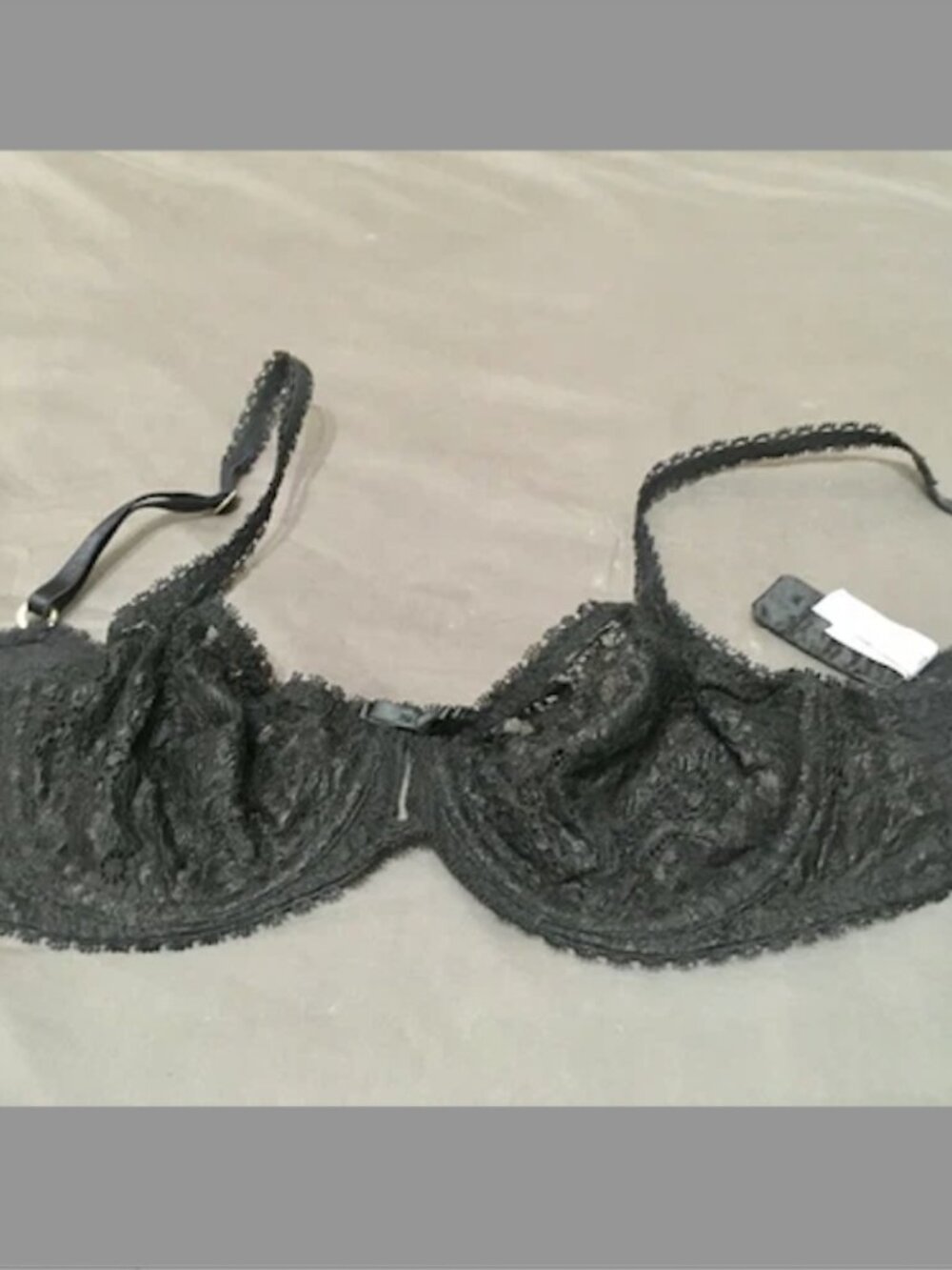 Victoria's Secret Vintage VERY SEXY Bra Black SZ 34C